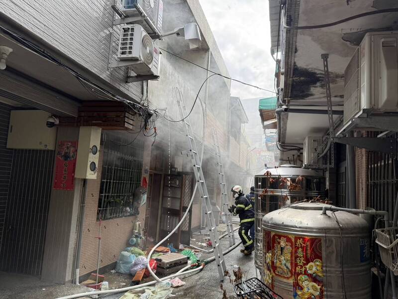 基隆惡火翻版!彰化民宅雜物滿到天花板 婦命喪火窟