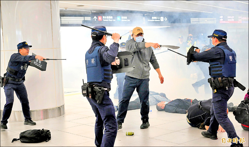 北車危安演練逼真 民眾收簡訊嚇一跳