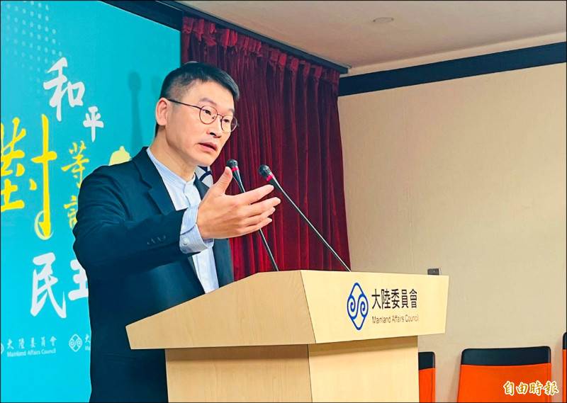 國台辦聲援中天記者 嗆「綠色恐怖」 陸委會酸:以為在野黨發言人講的