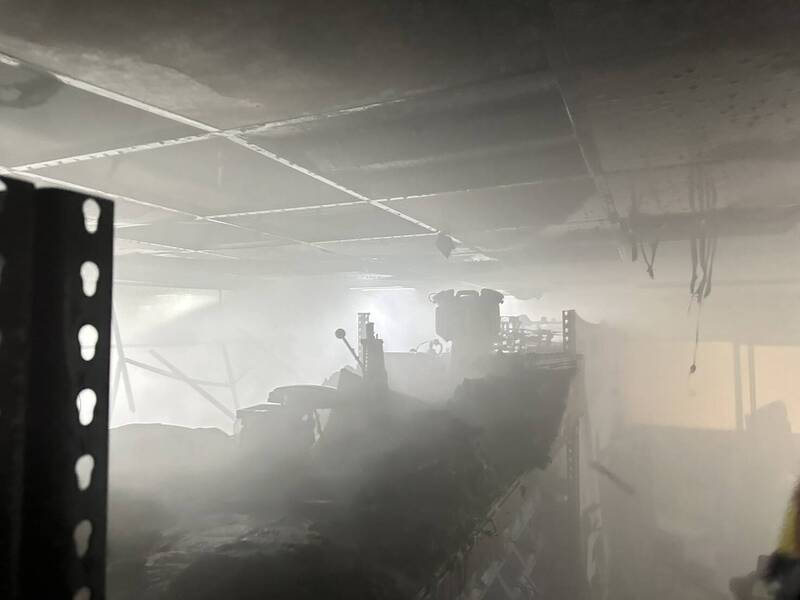 台南國科會資安大樓火警 無人機區燒毀