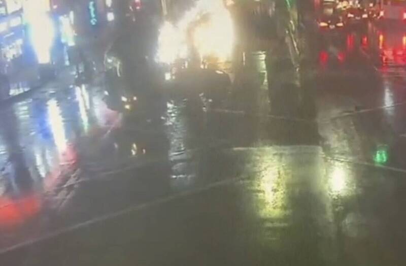 聯結車「丟包貨櫃」擋路惹怨 桃園警方調查揭真相