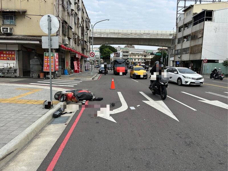面罩全是血! 台中7旬翁遭7旬翁追撞命危