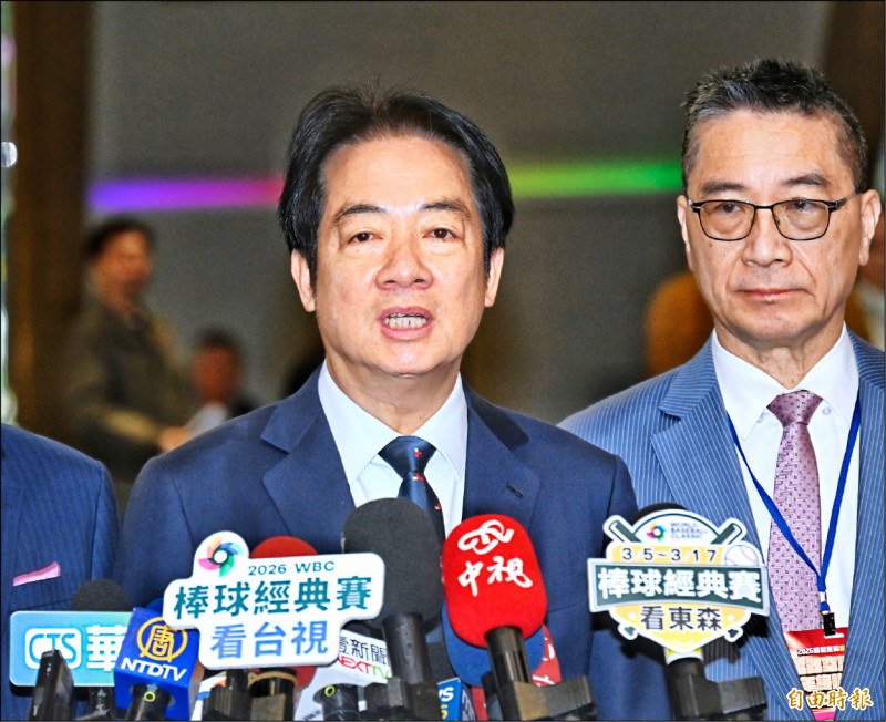 賴清德:自由並非免費 在野黨勿再擋軍購