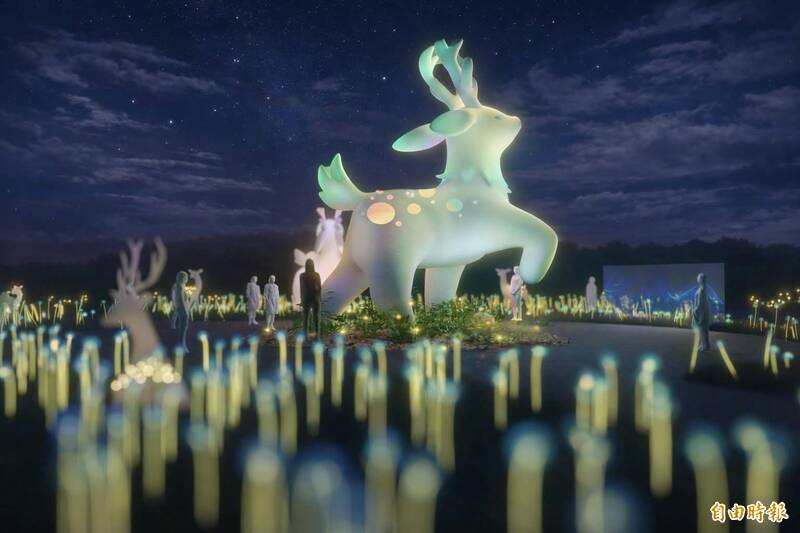 嘉義燈會逐鹿光溯源燈區揭幕 以鄒族傳說打造沉浸光影體驗