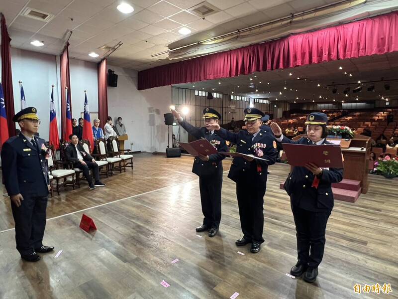 雲林縣警局5高階主管異動 北港迎來首位女性分局長