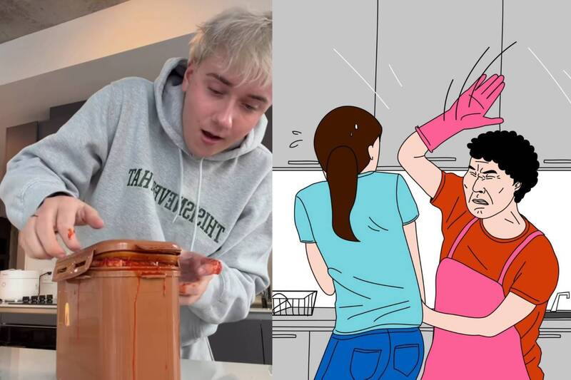 觸犯禁忌？百萬網紅自製辛奇爆滿影片 遭「南韓打背圖」洗版