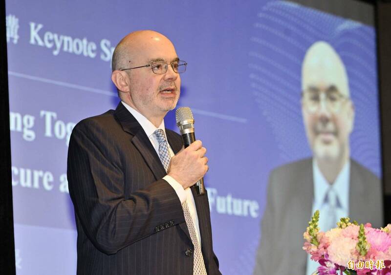 谷立言參訪美企 討論支援台灣國防安全需求