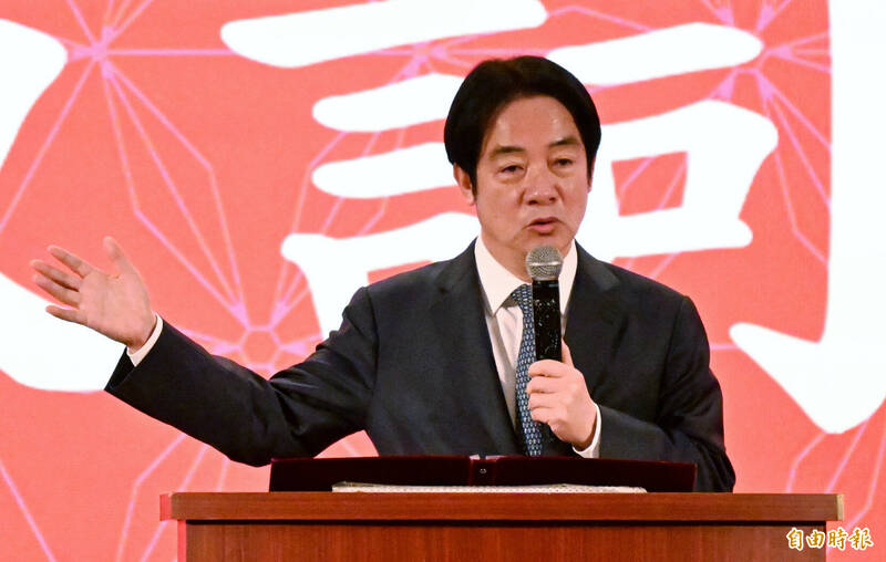 賴清德出席內科歲末晚會 喊話「總預算儘速付委」 台下響掌聲