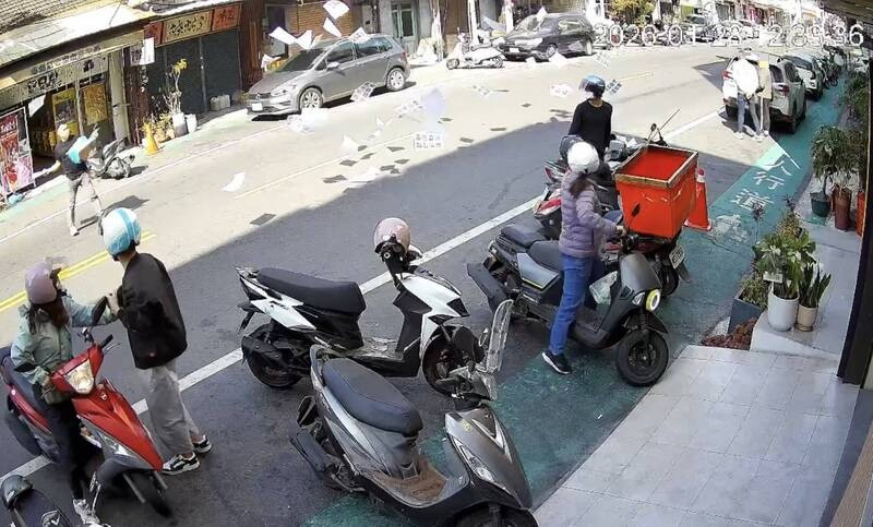 討債討到變國文課?黑衣男撒「別在躲了」 民眾歪樓狂糾正