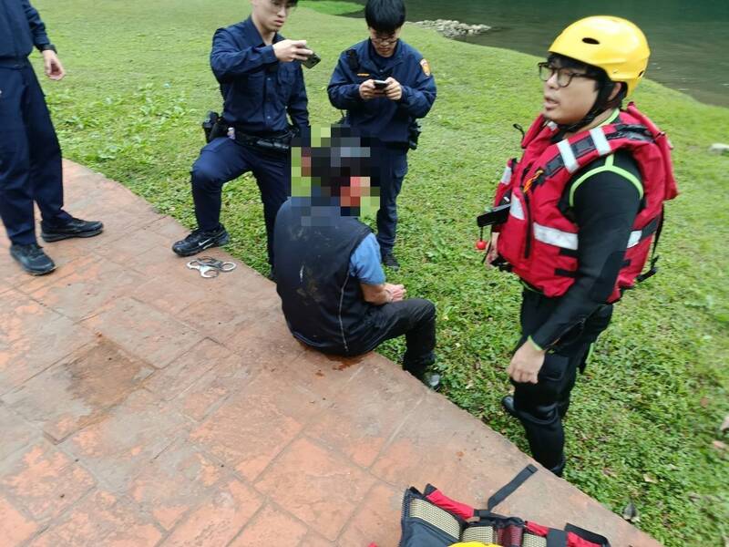 越南逃逸移工遇警想逃 跳進落差6公尺北勢溪險喪命