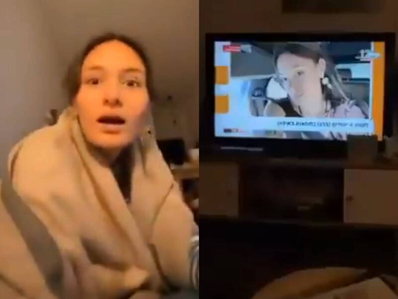 「活人被寫死!」以國女子看新聞驚見自己慘死伊朗 拍片怒打臉