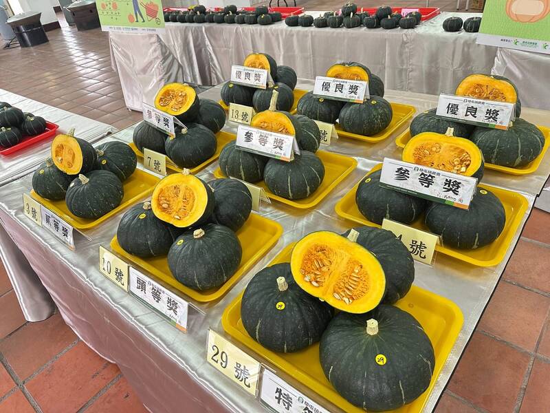 全國栗南瓜選美 首次分組同1人奪雙冠