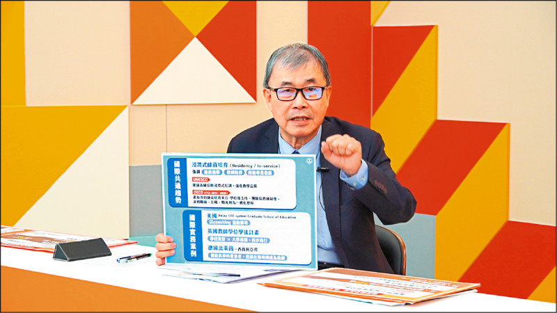 官我什麼事》師培新體系 解決結構失衡