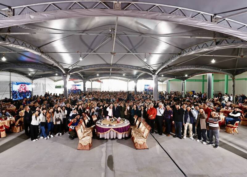 抗暖化、拒污染 題陞科技辦千人「零碳純素」尾牙