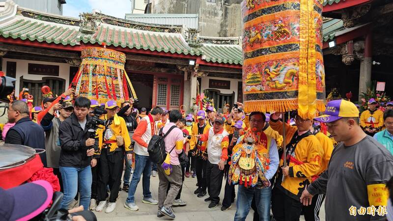 彰化大事!南瑤宮百年大修完成 13頂鑾轎遶境四城門