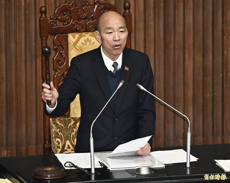 從舉手表決到壓案護航!韓國瑜掌國會失職、不中立歷歷在目