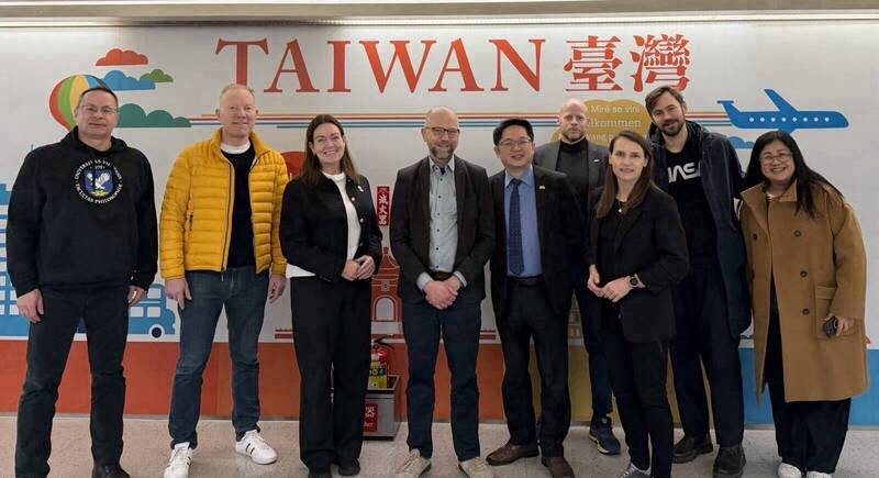 歐洲7國共8國會議員訪台 將與台交流韌性合作