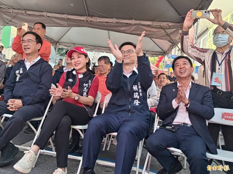 賴瑞隆民調勝柯志恩11.6個百分點 柯:2週前賴贏我30幾趴