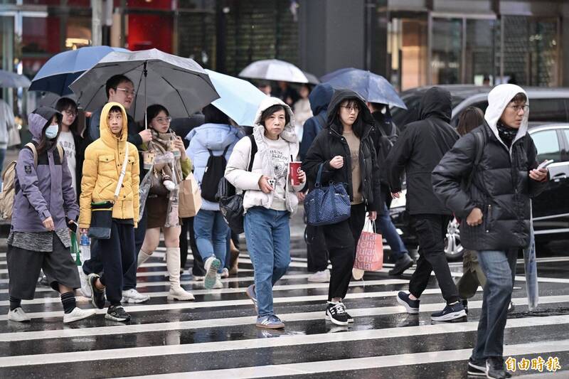 中部以北今低溫下探13度 明起回暖、週六再轉冷