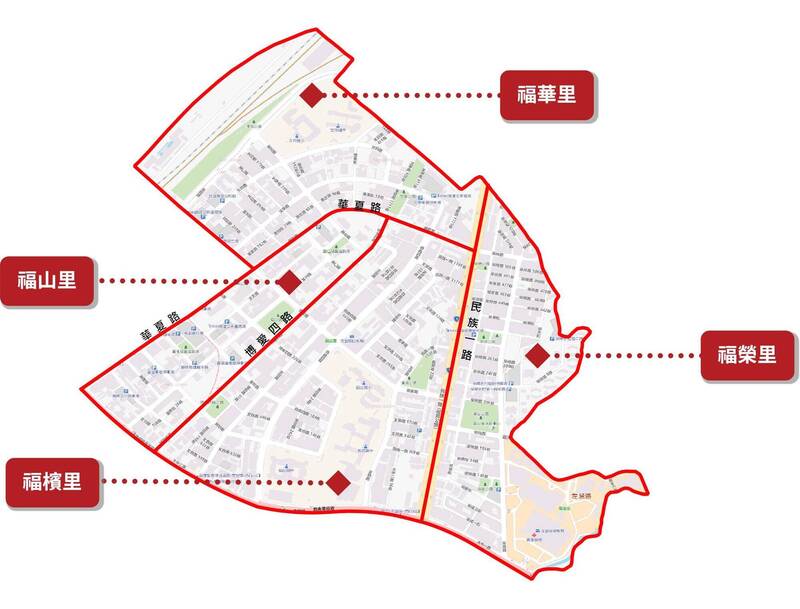 全國最大里7月拆成4里 「福檳」里被嫌棄
