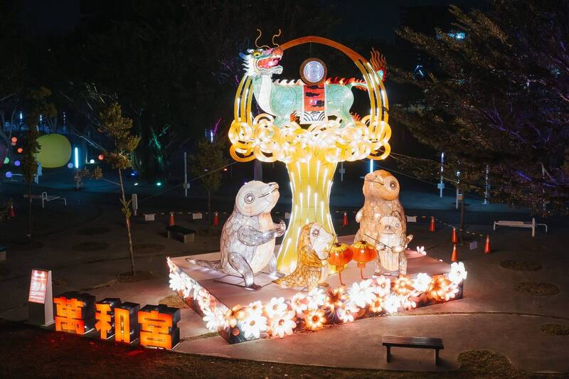 中台灣燈會主打「幸福祈願村」有AR互動體驗、姆明(Moomin)主題拍貼機