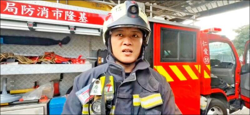 詹能傑救人靈魂點燃消防同袍淚讀祭文