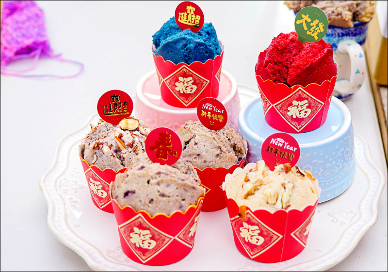 營養師研發五彩高纖發糕