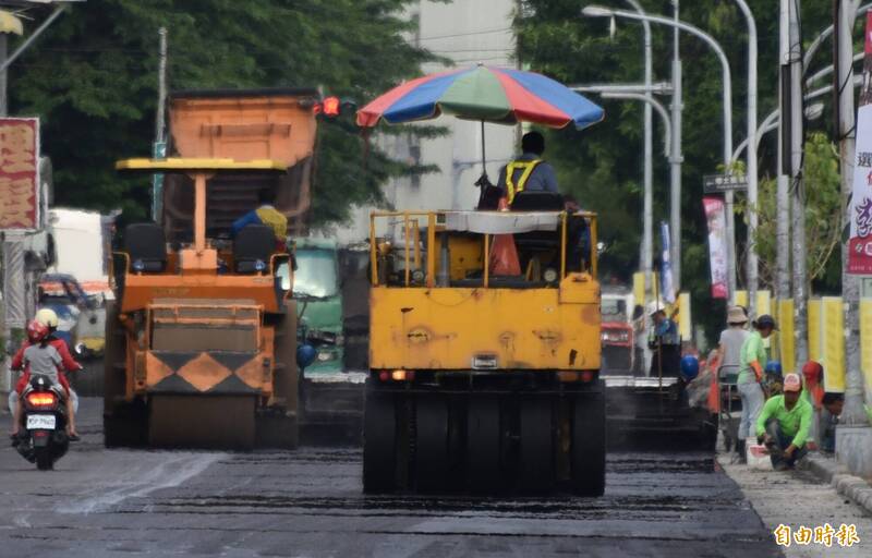 台1線屏東竹田與屏東市國仁醫院路段 今晚起施工