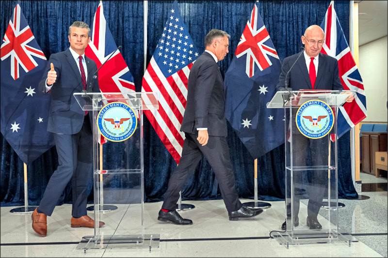 澳未允協防台海 美不想賣核潛艦