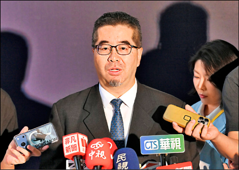 剛訪問中國回台的國民黨副主席蕭旭岑昨接受廣播節目專訪，蕭批評美國在台協會（AIT）處長谷立言，「只比科長大一點而已，搞不好連司長都不是」。（資料照）