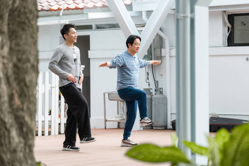 過年怕胖必看!賴桑合體李洋親授健康操 每天30分鐘「動次動」