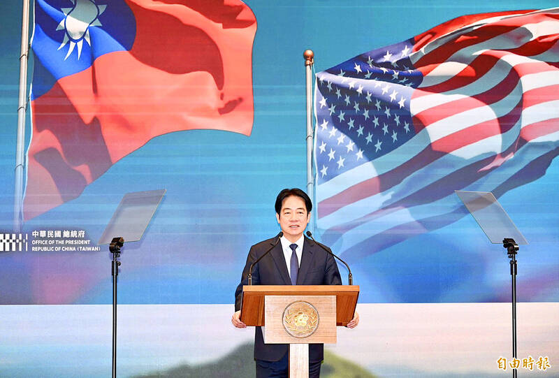 《TAIPEI TIMES》Taiwan-US trade agreement: Lai praises outcomes of US trade deal