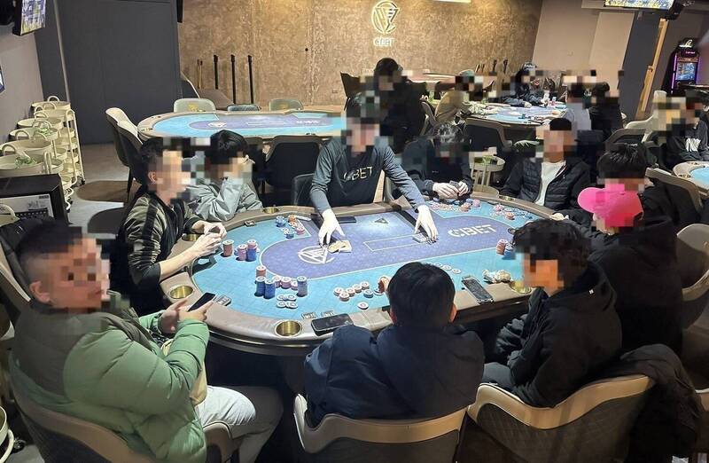假藉辦德州撲克競賽 嘉義某牌競協會變相藏賭27人送辦