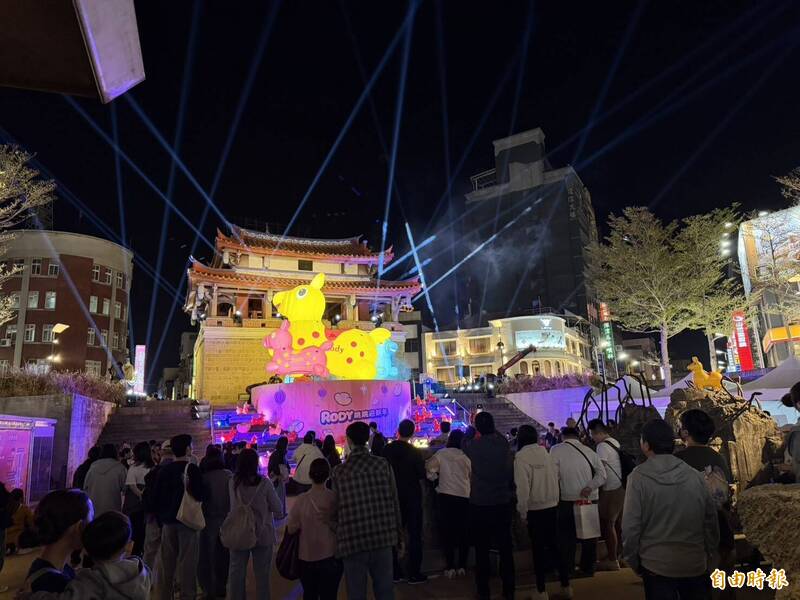 RODY跳跳迎新春點亮東門城 揭開新竹燈節序幕