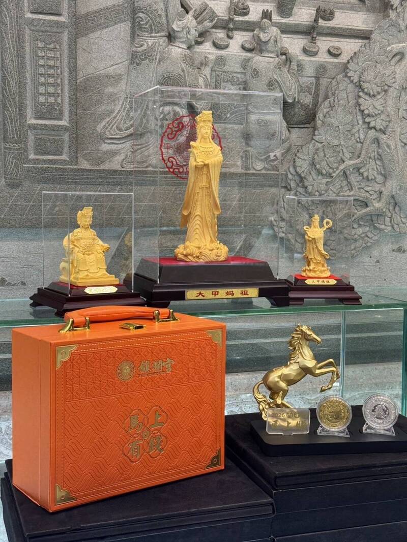 大甲鎮瀾宮除夕夜重頭戲 搶頭香狀元可得1.8萬金媽祖