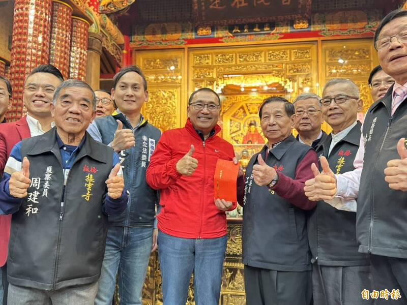 為新北選戰暖身?李四川年初一起跑 侯友宜:一棒接一棒各個都是強棒