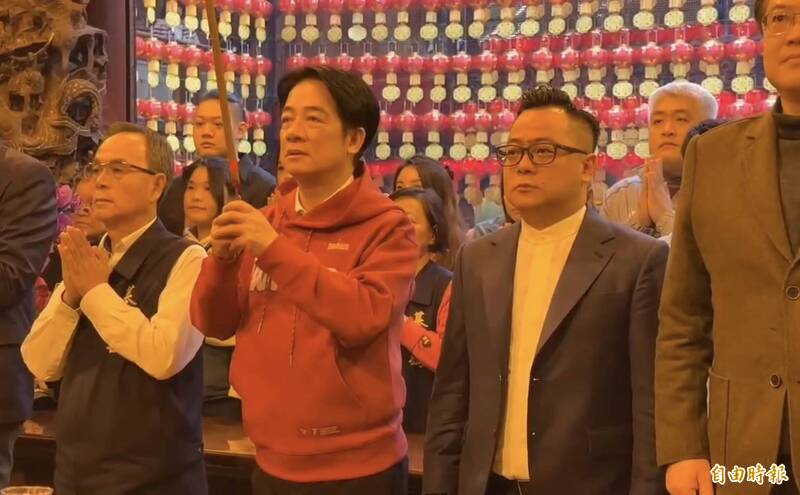 賴清德肯定童子瑋有才華有理想 積極爭取基隆警察繁重加給