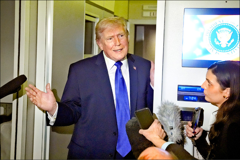 川普:很快決定是否加碼軍售台灣