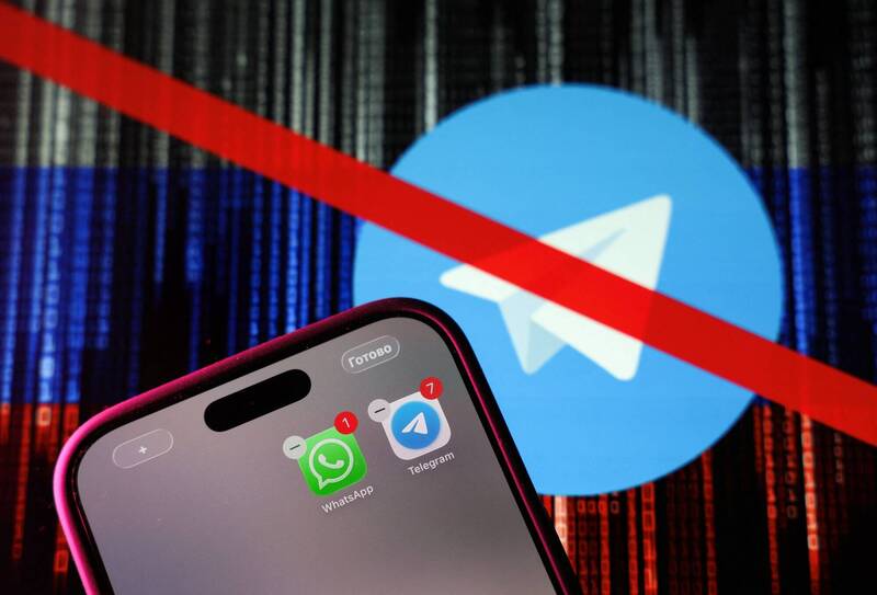 可攔截俄軍訊息 俄官員控Telegram有資安風險