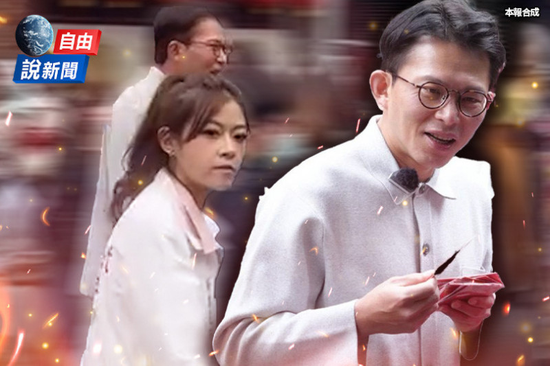 自由說新聞》走春翻車畫面連環爆！民眾黨林子宇昔嗆「震懾台南」舊片失控！