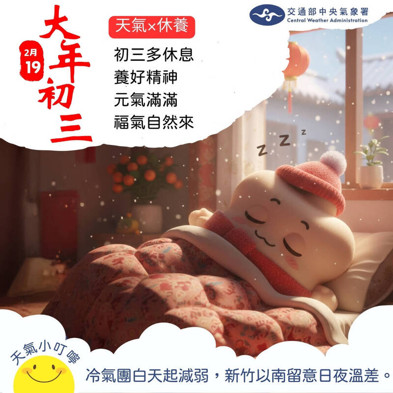 白天起回暖!初三重迎好天氣 白天氣溫上探26度