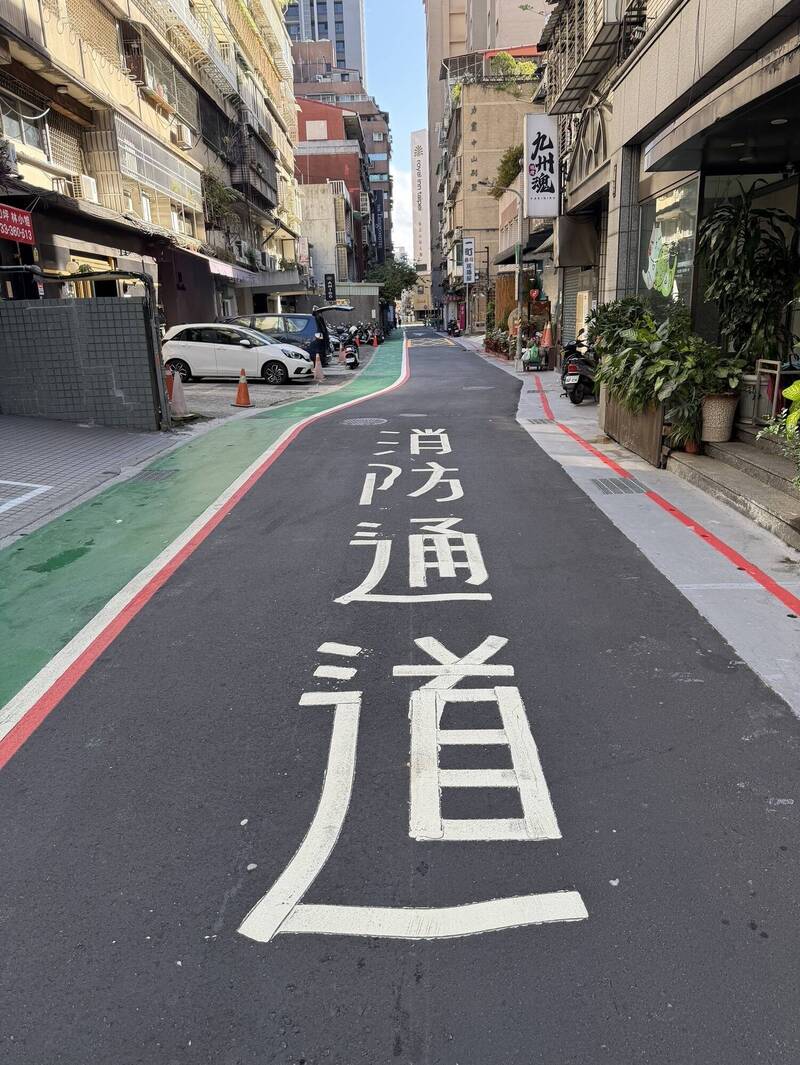 春節也不能亂停車 北市消防局:勿阻礙救災、全天優先取締