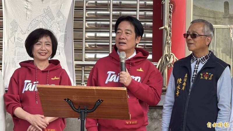 台中發福袋 賴清德談台灣今年經濟成長率、推動國防產業