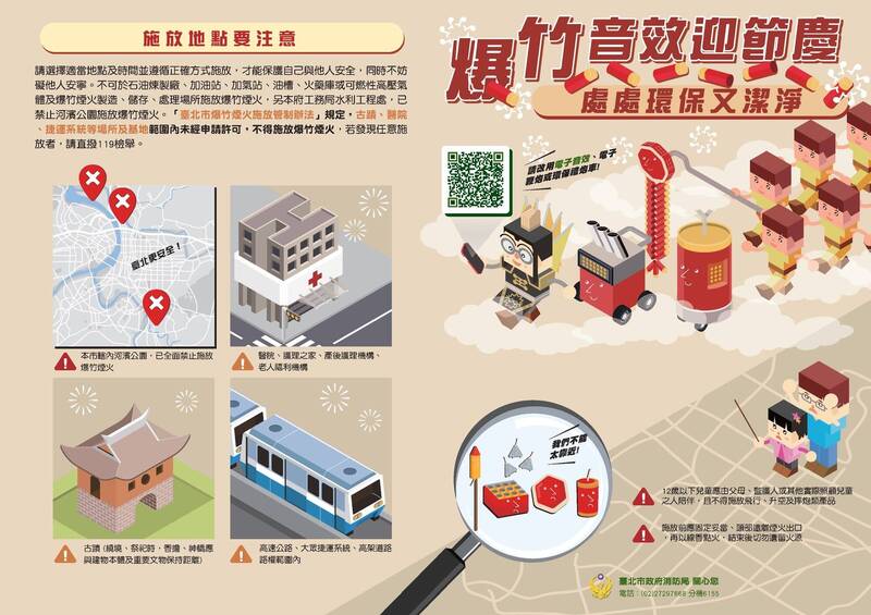 初五開工求馬到成功!消防局推「電子爆竹音效」 省錢環保又平安