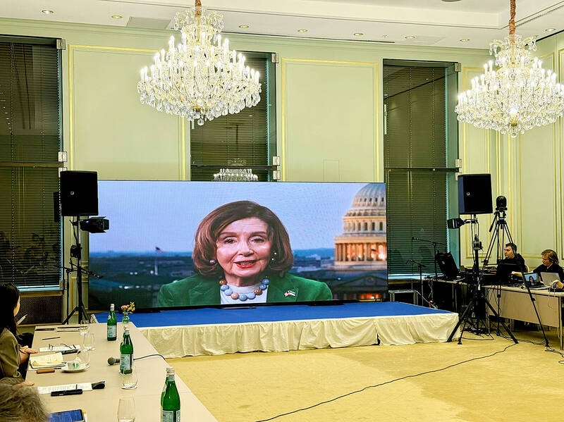 《TAIPEI TIMES》Isolating Taiwan would be ‘global catastrophe’: Pelosi