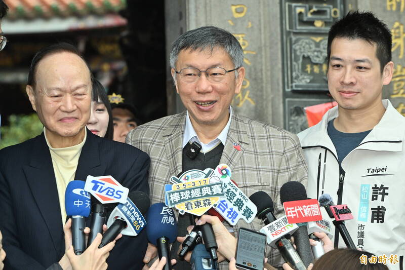 賴總統南下祈福化身賴醫師 柯文哲:為何常遇到有人昏倒很奇怪