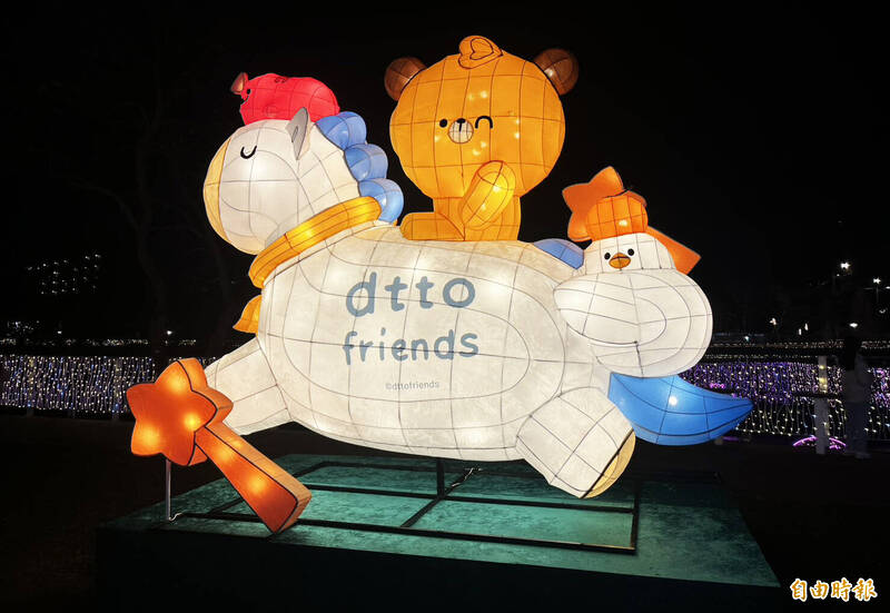 桃園燈會搶先看! 攜手人氣IP「dtto friends」打造萌翻主題燈區