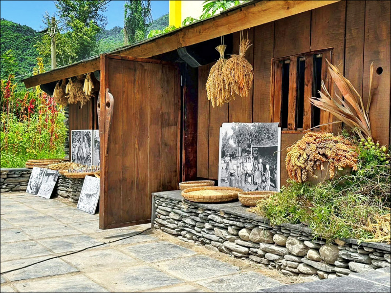 台東武陵國小完成布農傳統家屋,串連老中青世代的文化記憶。 台東武陵國小完成布農傳統家屋,串連老中青世代的文化記憶。