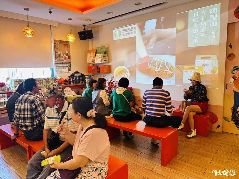 春節熱翻天!嘉義番路柿子冰淇淋每天狂賣逾600顆