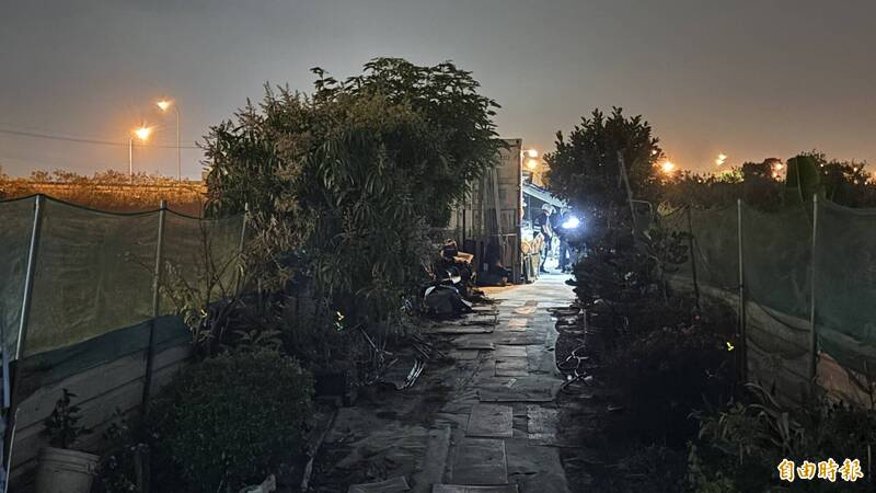 案發地點偏僻。（記者楊金城攝）